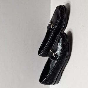 SAS Tripad Classic Minimalist Comfort Black Leather Loafer Made In USA Size 9.5N